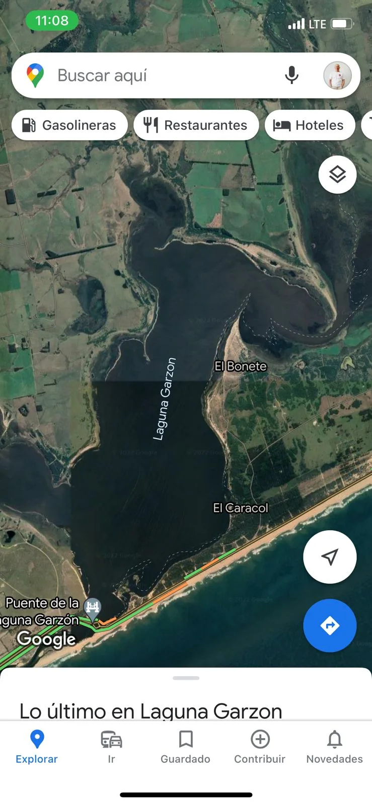 Карта спота в Уругвае 1